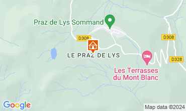 Carte Praz de Lys Sommand Chalet 104272