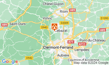 Carte Clermont-Ferrand Villa 122624