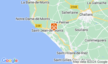 Carte Saint Jean de Monts Mobil-home 128749