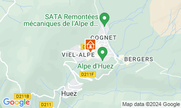 Carte Alpe d'Huez Studio 66809