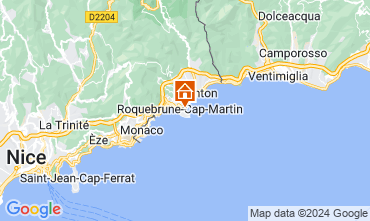 Carte Roquebrune Cap Martin Appartement 128741