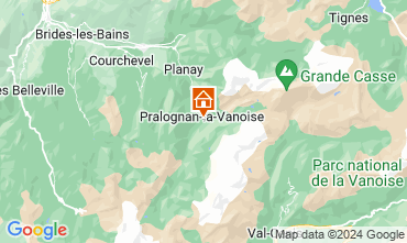 Carte Pralognan la Vanoise Appartement 2280