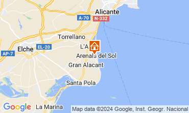 Carte Alicante Appartement 128822