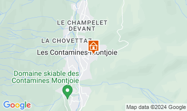 Carte Les Contamines Montjoie Chalet 32551