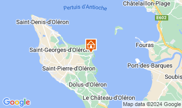 Carte Saint Georges d'Olron Villa 6929