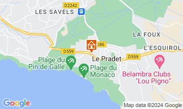 Carte Le Pradet Appartement 108639