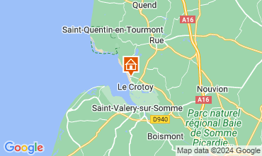 Carte Le Crotoy Gite 124417