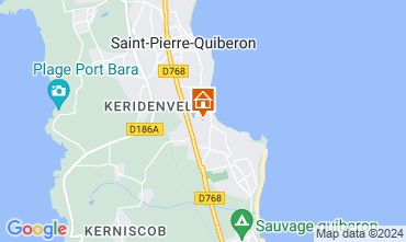 Carte Saint Pierre Quiberon Maison 106018