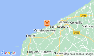 Carte Etretat Villa 21419