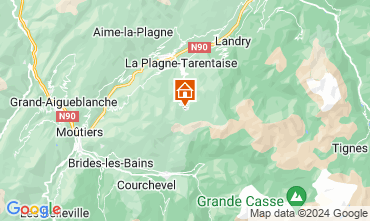 Carte La Plagne Chalet 118998