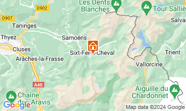 Carte Sixt Fer  Cheval Chalet 116957