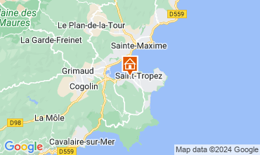 Carte Saint Tropez Villa 128530