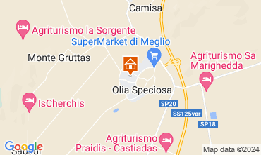 Carte Castiadas Villa 128218