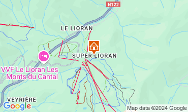 Carte Le Lioran Studio 3857