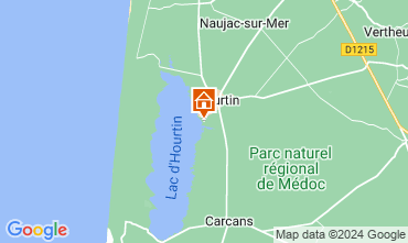 Carte Hourtin Villa 127187