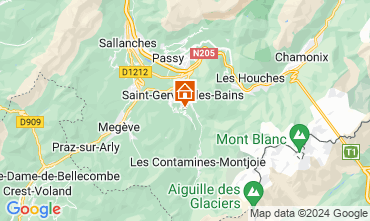 Carte Megve Chalet 16662