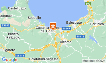 Carte Castellammare del Golfo Villa 117696