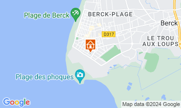 Carte Berck-Plage Studio 128278