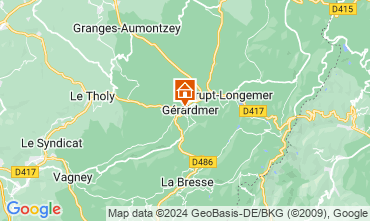 Carte Grardmer Chalet 129120