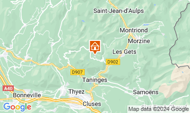 Carte Praz de Lys Sommand Appartement 126970